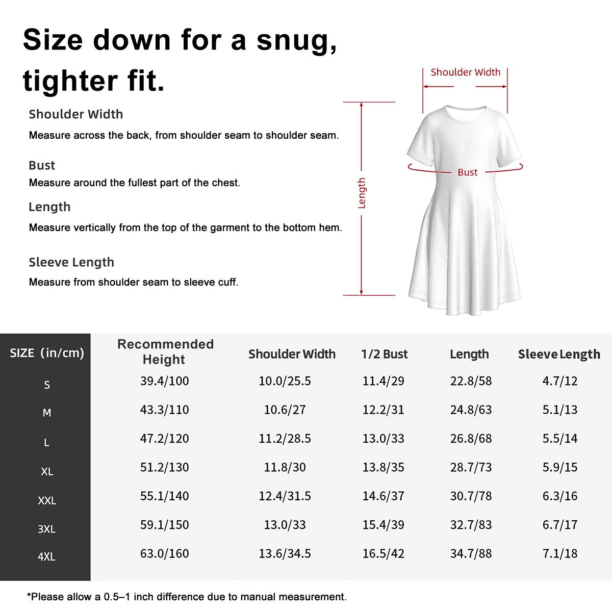 Girls Casual Short Sleeve Dress