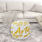 Round Pouf Ottoman