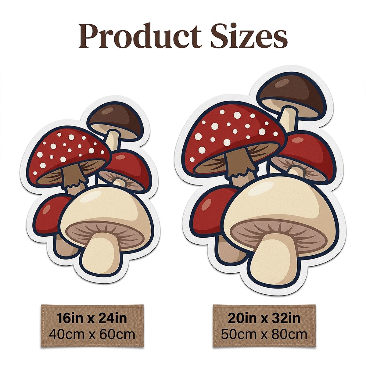 Shaped Absorbent Bath Mat