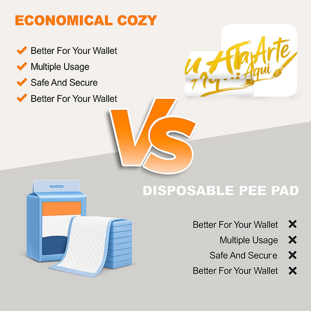 Large Washable Underpads