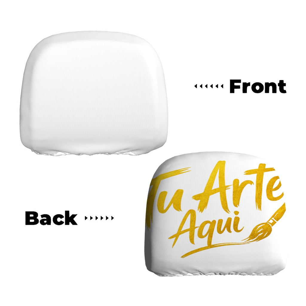 Car Headrest Cover 2pcs