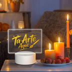 Rectangular Acrylic Night Light
