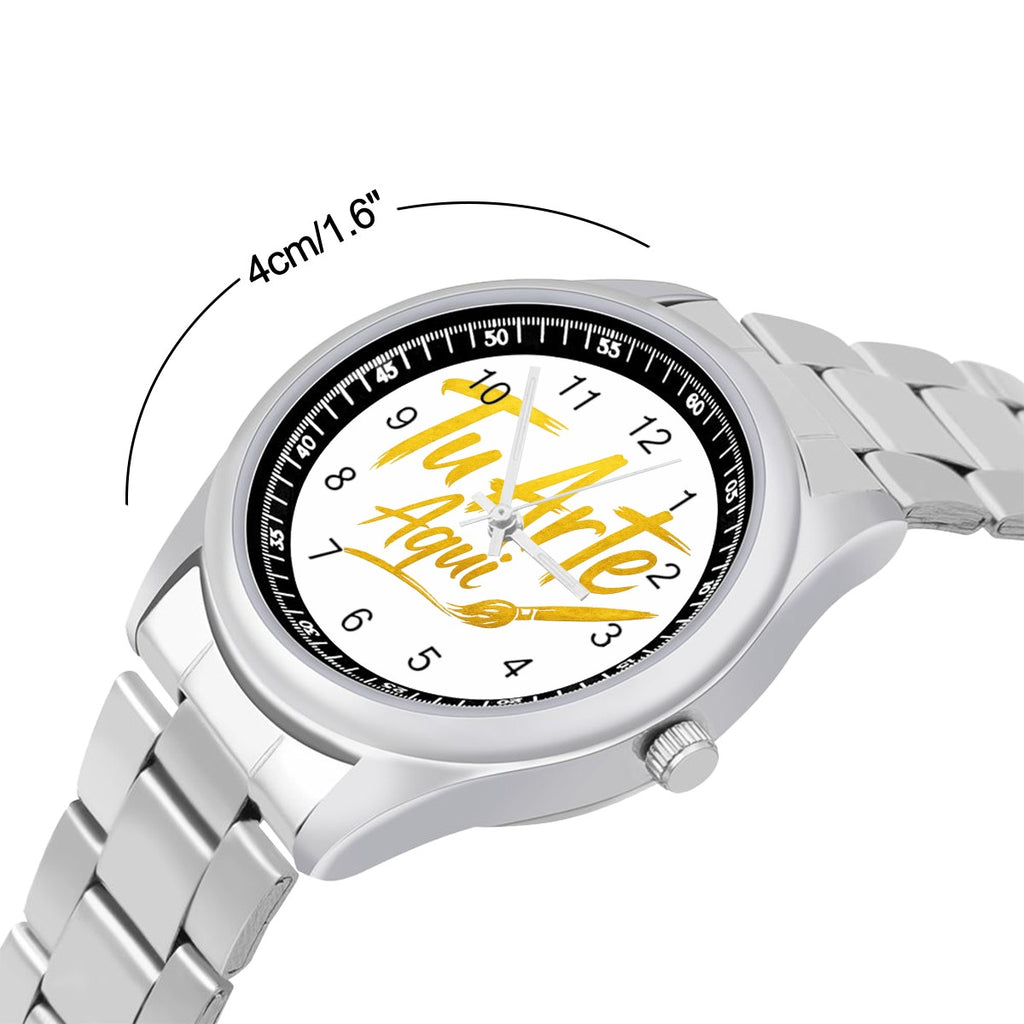 Simple Stainless Steel Watch