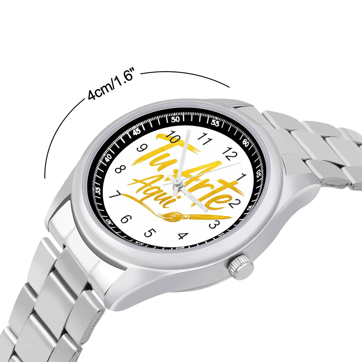 Simple Stainless Steel Watch