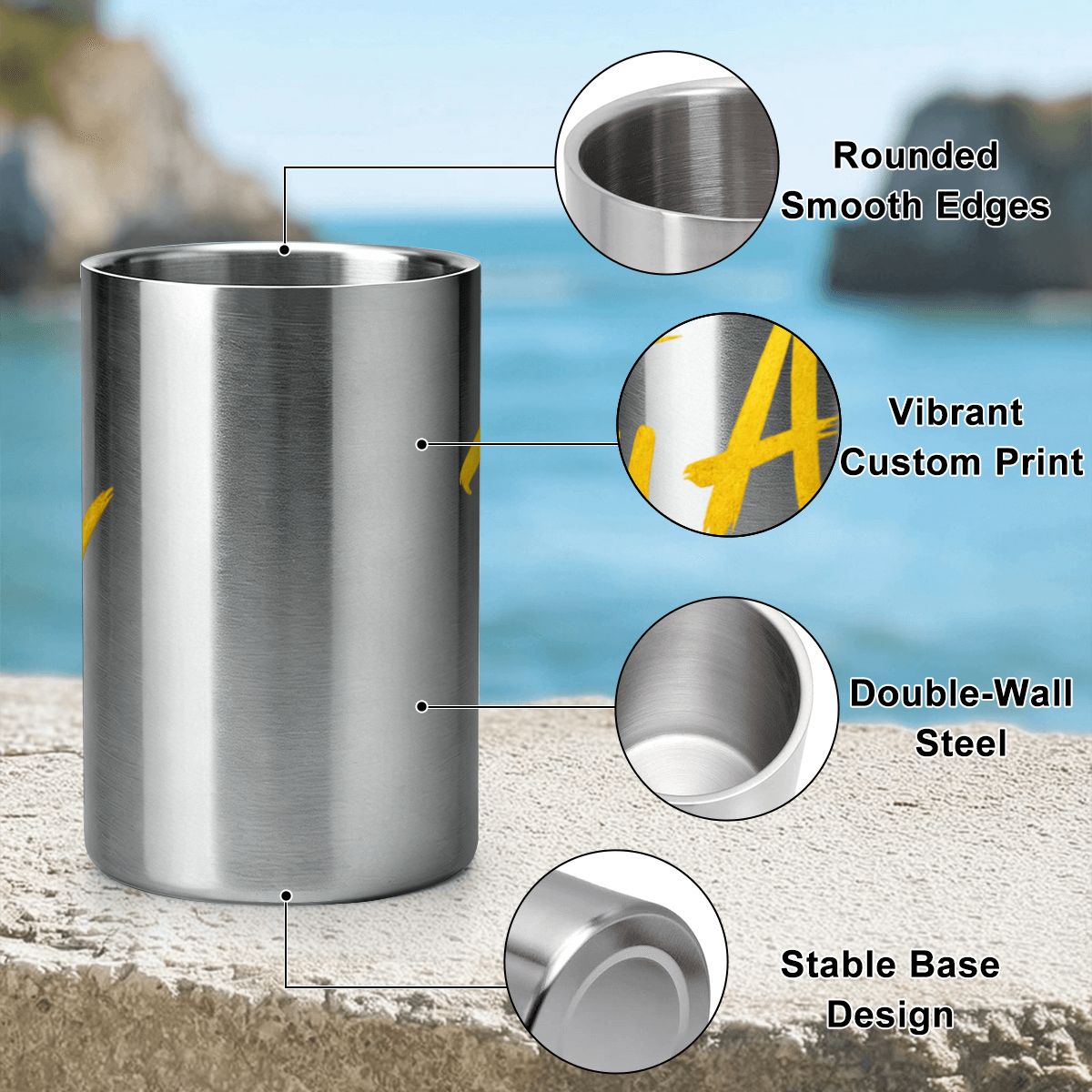 Stainless Steel Wine Chiller