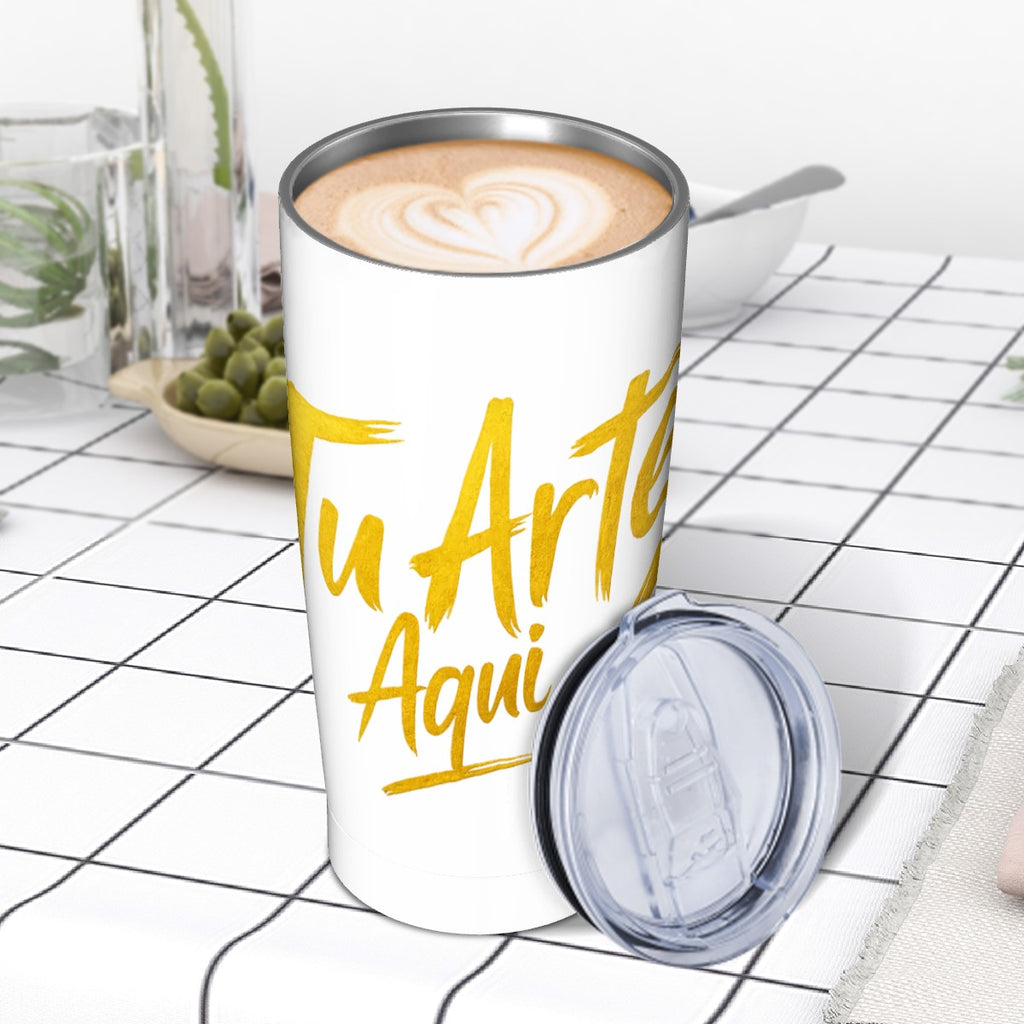 Stainless Steel Insulated Tumblers with Lid  Straw (20oz)