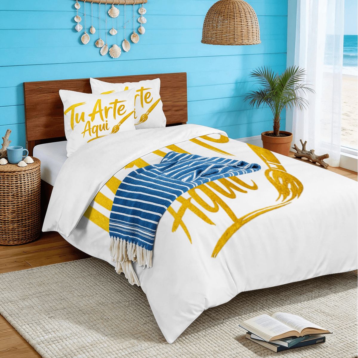 Twin Duvet Cover Set 55"x79"