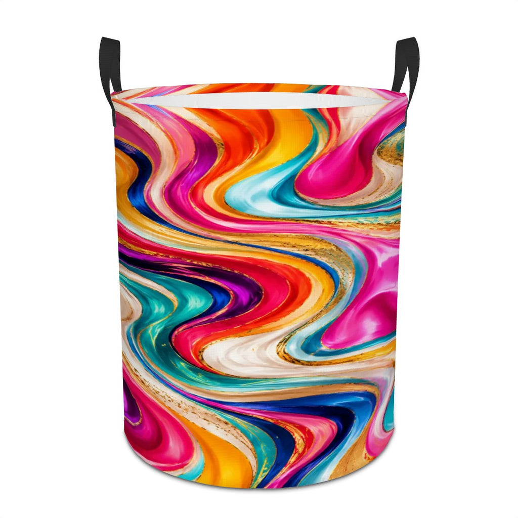 Circular Laundry Basket