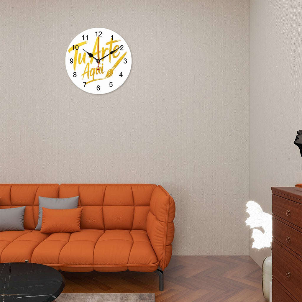 PVC Wall Clock without Scale