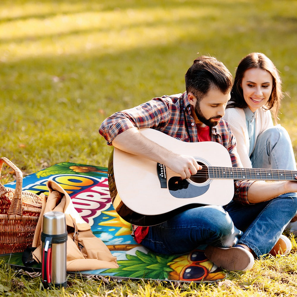 Manta de Picnic Cuadrada Personalizada