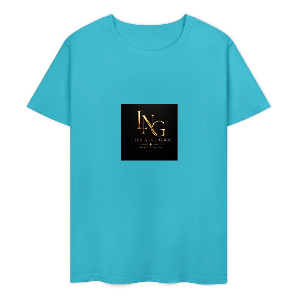 New Pure cotton short sleeved T-shirt Front print Multiple colors