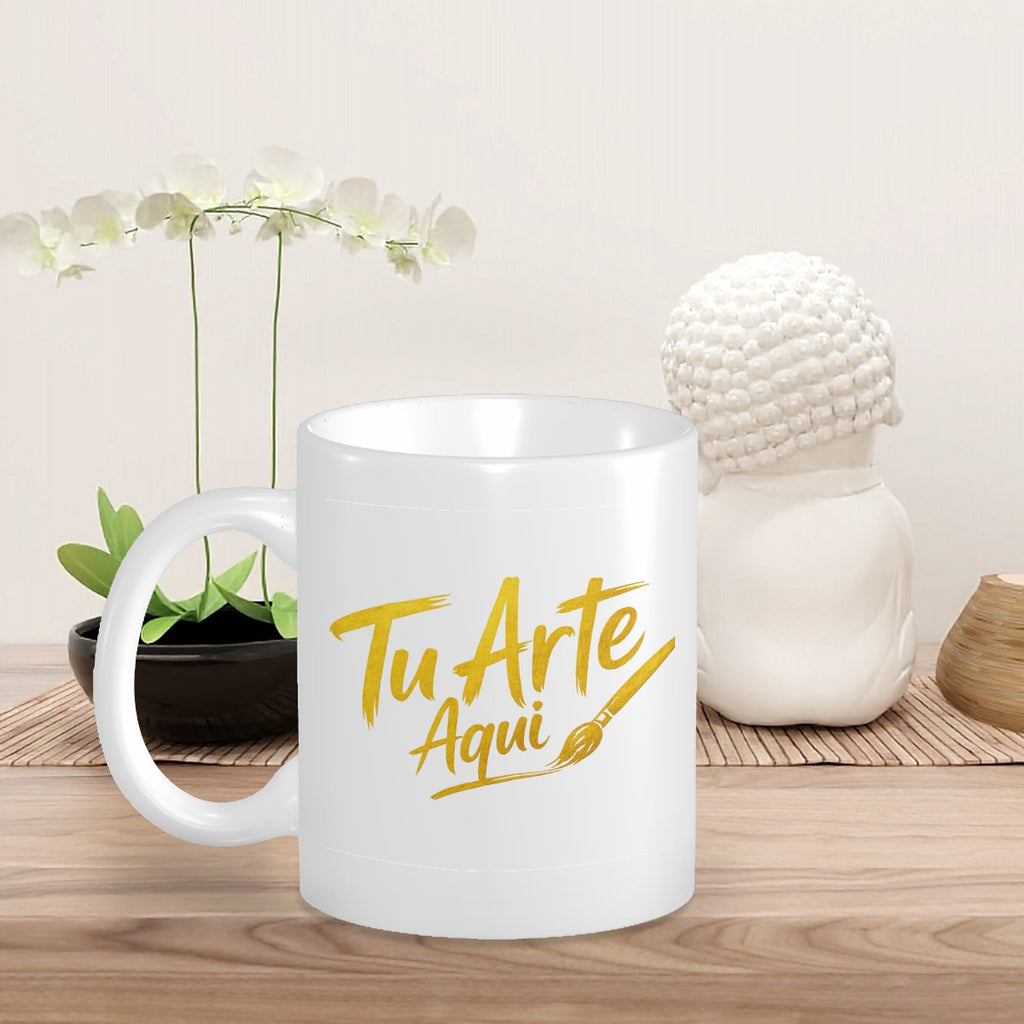 Ceramic Coffee Mug (11oz) (Area Print)