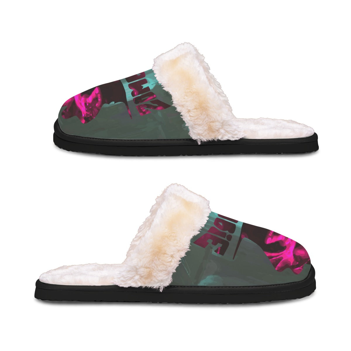 Men's Home Plush Slippers