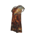 All-Over Print Women's Short Sleeve Dress