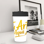 Insulated Coffee Mug with Lid Drinkware (17oz)