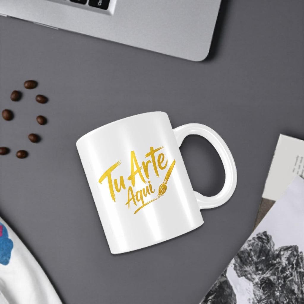 Ceramic Coffee Mug (11oz) (Area Print)