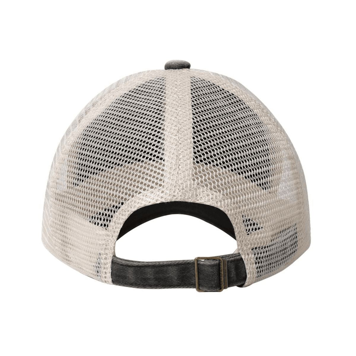 Washed Denim Mesh Cap