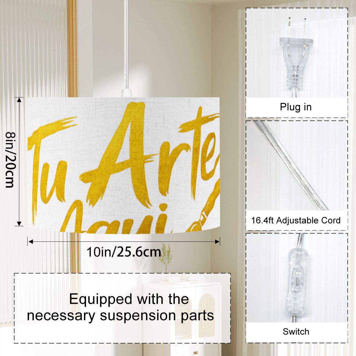 Drum Chandelier