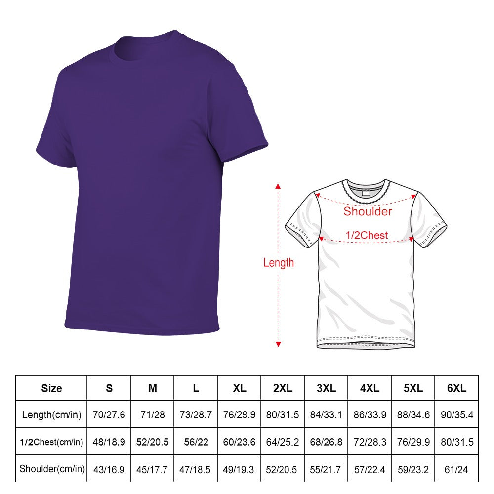 New 150g Men's  Short Sleeve T-shirt