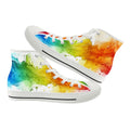 Men's High Top Canvas Shoes (Customized Tongue)