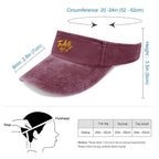 Denim Sun Visor