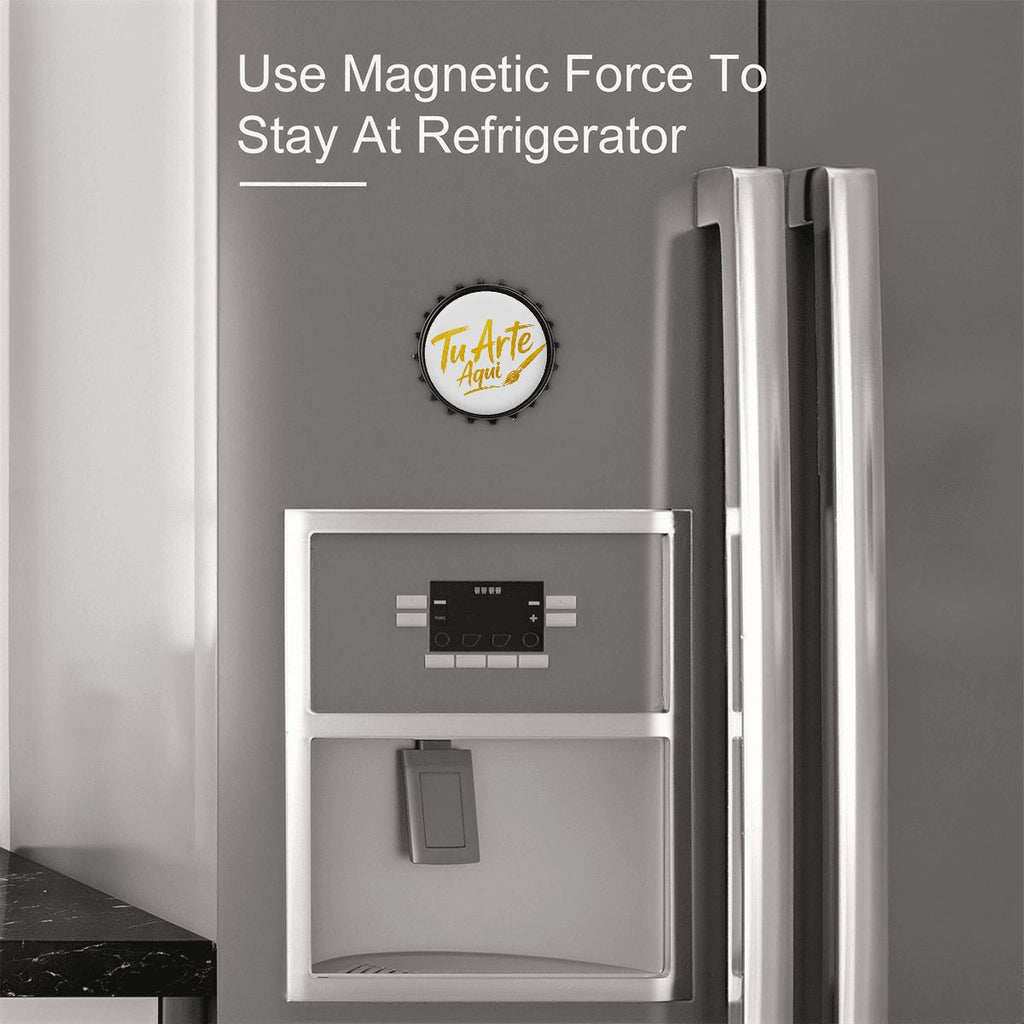 Magnetic Bottle Opener for Fridge Decor