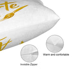 Plush Throw Pillow Covers (SingleSided Design  MultiSize)
