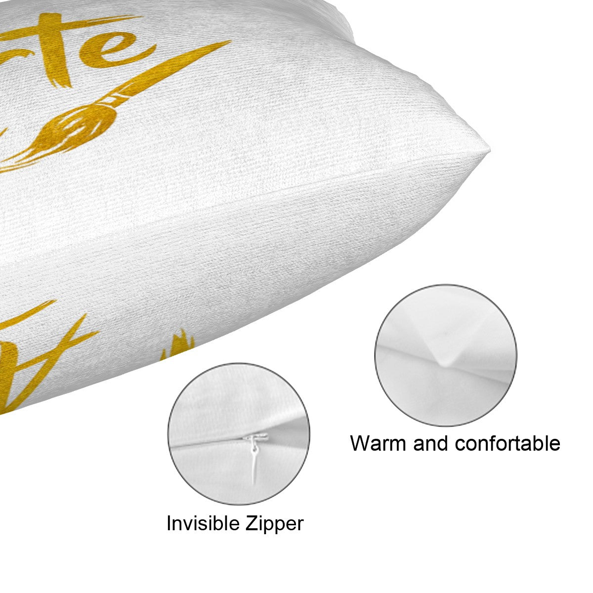Plush Throw Pillow Covers (SingleSided Design  MultiSize)