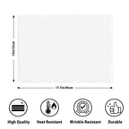Faux Linen Placemats Set of 4
