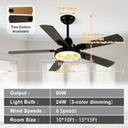 Ceiling Fan With Light