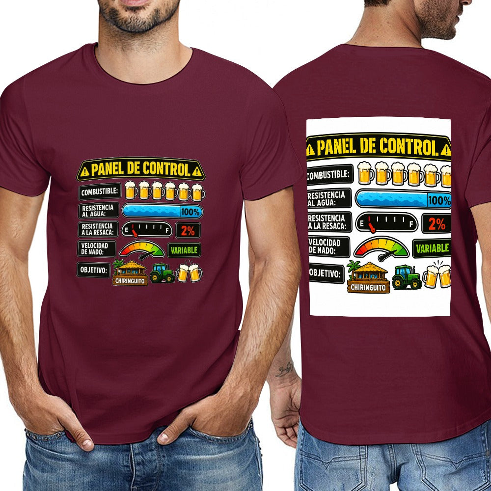 Camiseta Manga Corta 150g Hombre con Estampado Personalizado