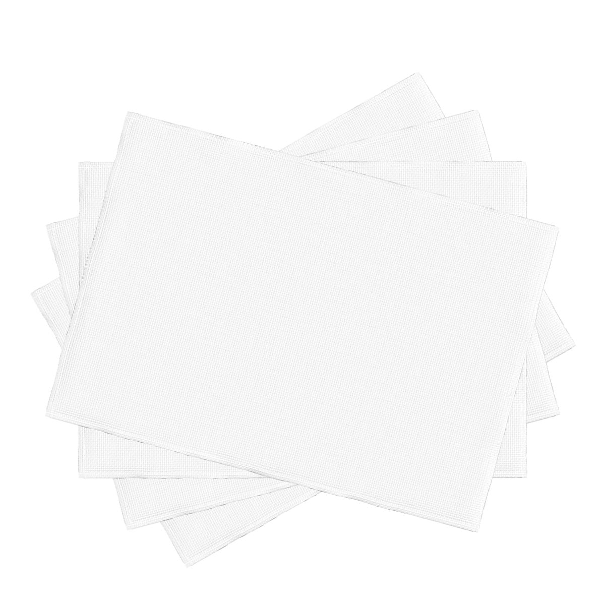 Faux Linen Placemats Set of 4