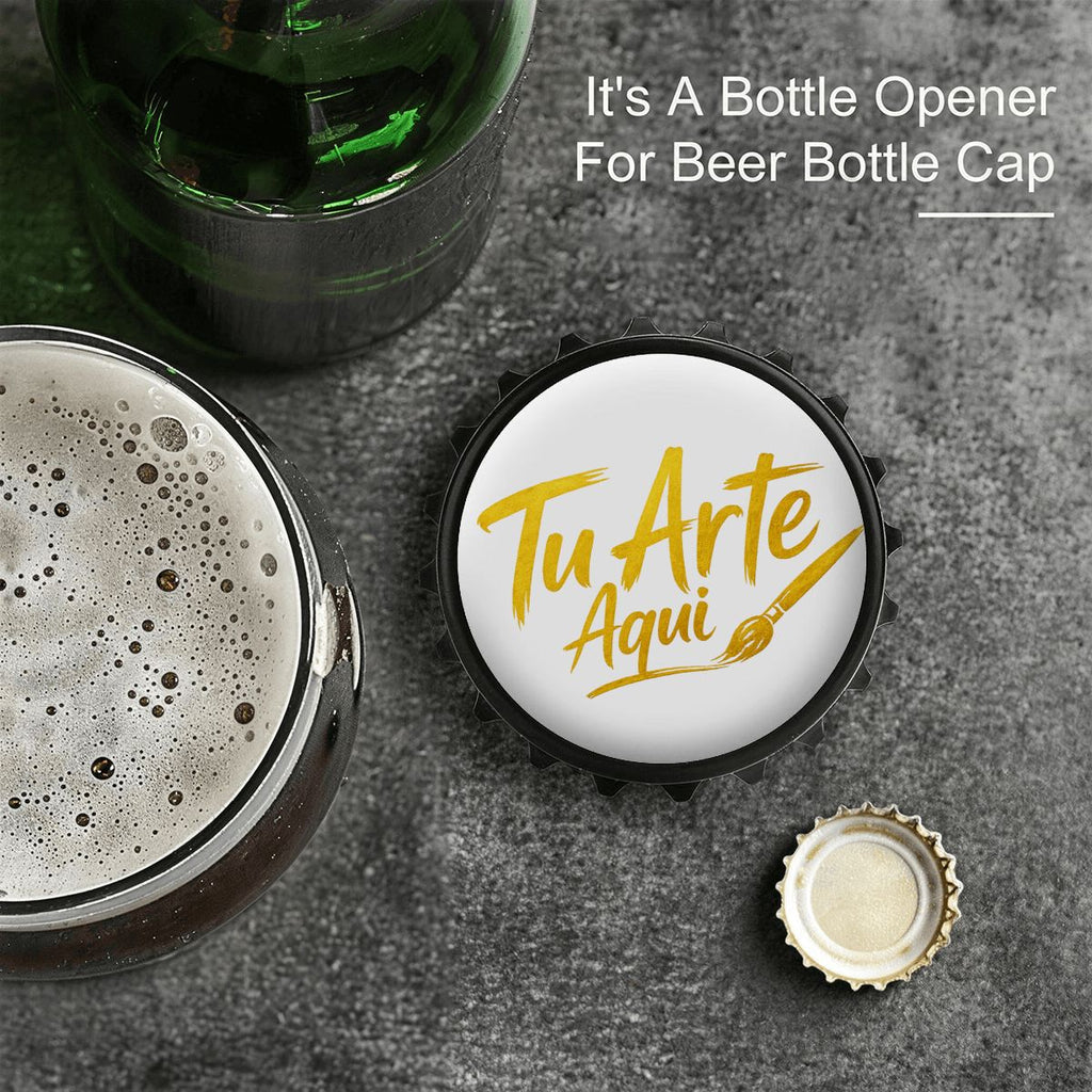 Magnetic Bottle Opener for Fridge Decor