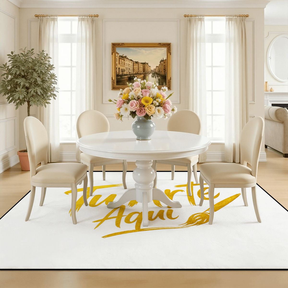 Area Rug Floor Carpet (4:3)