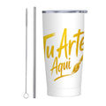 Stainless Steel Insulated Tumblers with Lid  Straw (20oz)