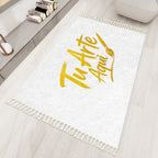 Area Rug with Tassels (5:3)