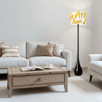 Teardrop Shaped Floor Lamp