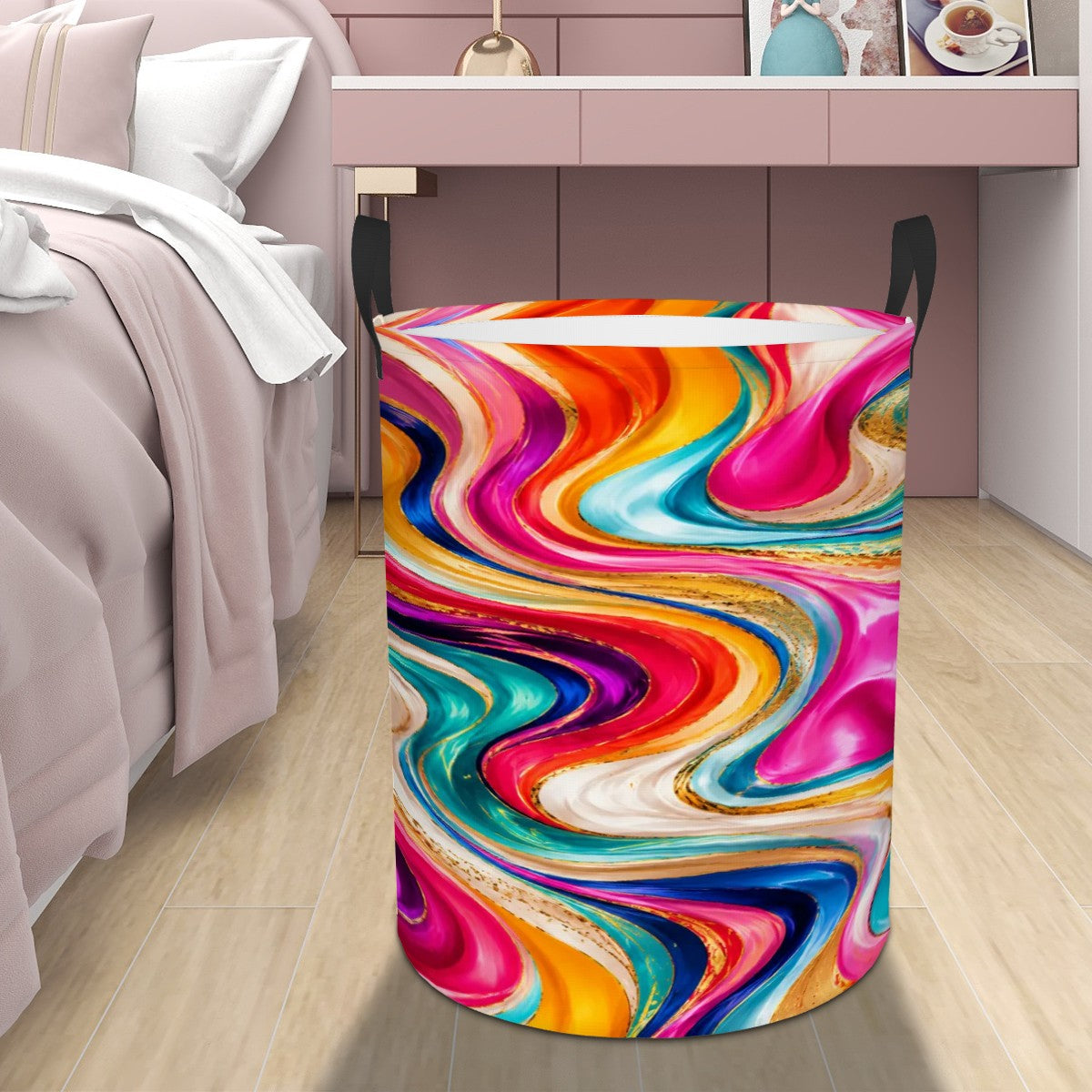 Circular Laundry Basket