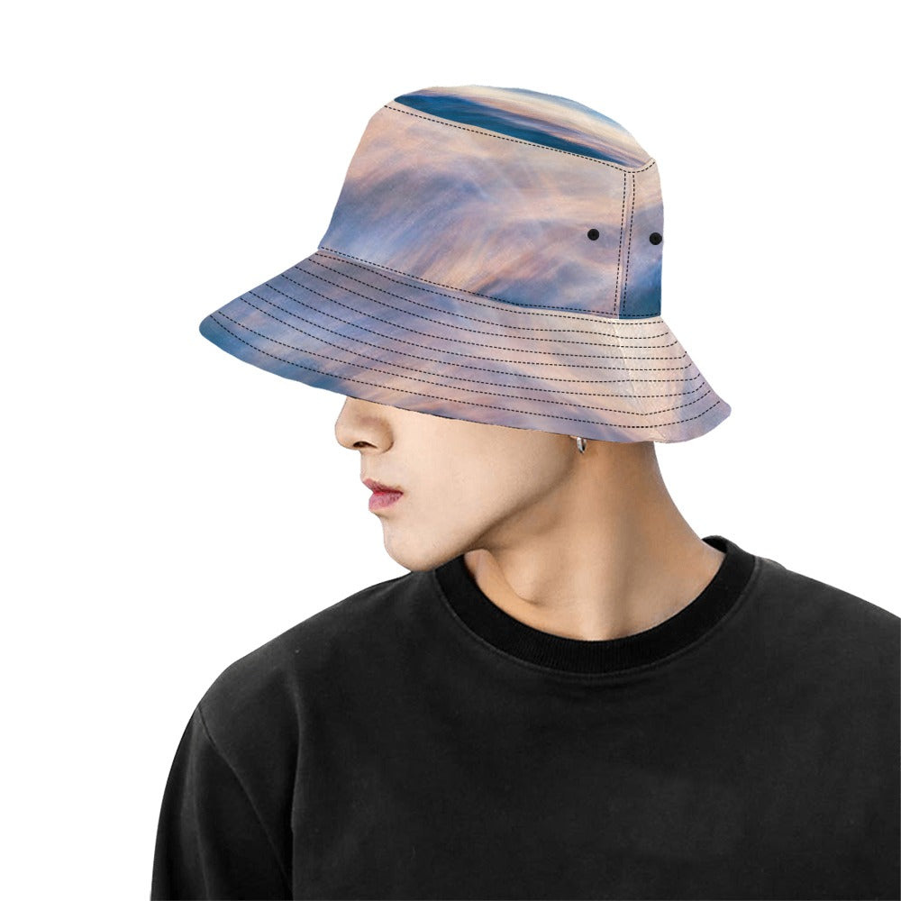 Bucket Hat con Estampado Total Personalizado | Luna Negra