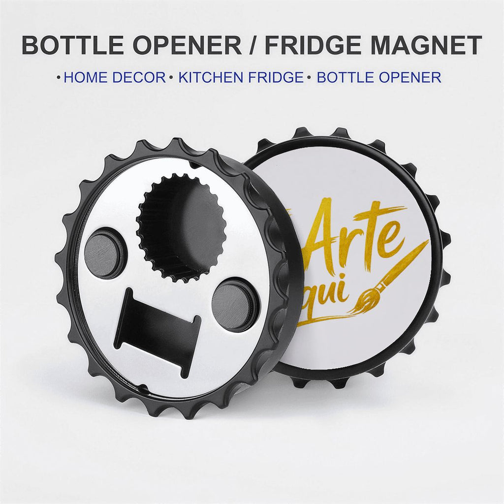 Magnetic Bottle Opener for Fridge Decor