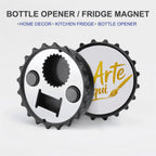 Magnetic Bottle Opener for Fridge Decor