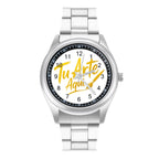 Simple Stainless Steel Watch
