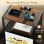 2Drawer Bedside Table