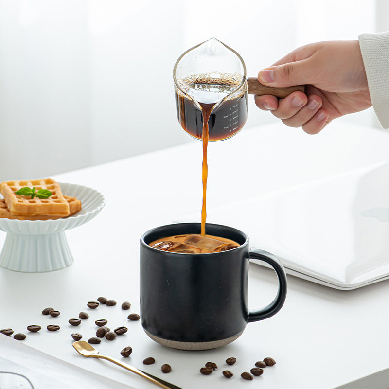 Ceramic Mug Large Capacity Suitable for Home Use Breakfast Water Milk and Coffee—1 Side Print 360ml