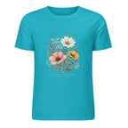 New Pure cotton short sleeved T-shirt Front print Multiple colors