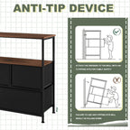 5Drawer TV Stand Dresser