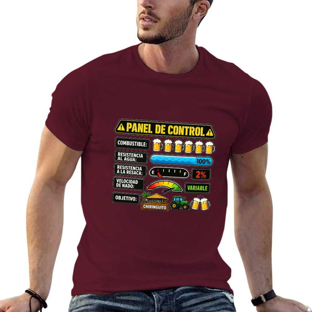 Camiseta Manga Corta 150g Hombre con Estampado Personalizado