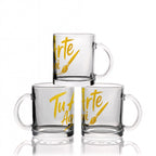 Glass Coffee Cups (12oz)