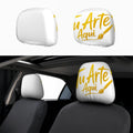 Car Headrest Cover 2pcs
