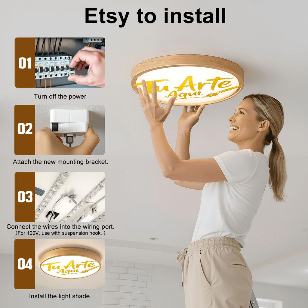 Flush Mount Ceiling Light